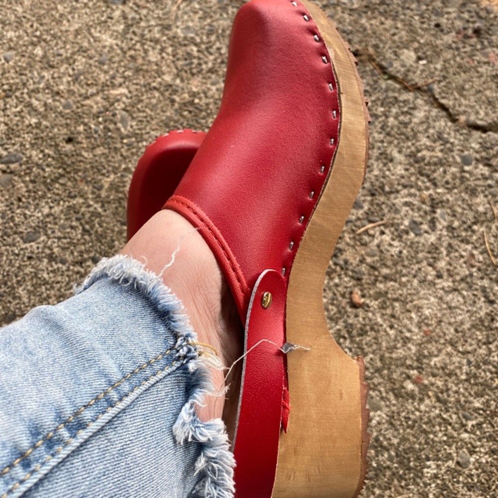 Leather Clogs